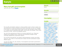 Tablet Screenshot of feanylx.blog.hu