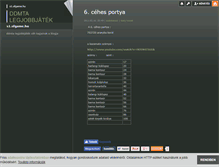Tablet Screenshot of ddmta.blog.hu