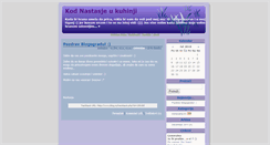 Desktop Screenshot of kuhinjica.blog.rs