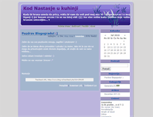 Tablet Screenshot of kuhinjica.blog.rs