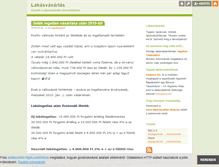 Tablet Screenshot of lakasvasarlas.blog.hu