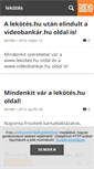 Mobile Screenshot of lekotes.blog.hu