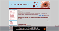 Desktop Screenshot of cathlin.blog.cz
