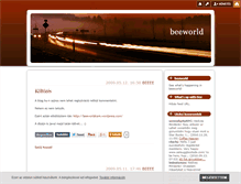 Tablet Screenshot of beeworld.blog.hu