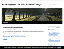 Tablet Screenshot of infotarrega.com.blog.cat