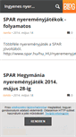 Mobile Screenshot of ingyenholmik.blog.hu