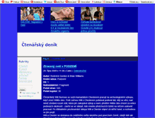 Tablet Screenshot of muj-ctenarsky-denik.blog.cz