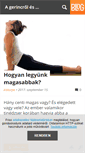 Mobile Screenshot of gerinc.blog.hu