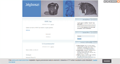 Desktop Screenshot of jegboszi.blog.hu