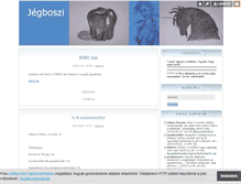 Tablet Screenshot of jegboszi.blog.hu