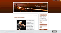 Desktop Screenshot of itthonotthon.blog.hu