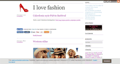 Desktop Screenshot of lovefashion.blog.hu