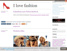 Tablet Screenshot of lovefashion.blog.hu