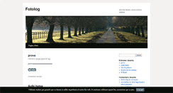 Desktop Screenshot of fotolog.blog.cat