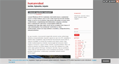 Desktop Screenshot of humanrobot.blog.hu