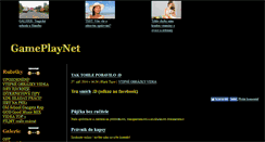Desktop Screenshot of gameplaynet.blog.cz