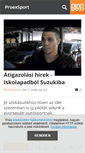 Mobile Screenshot of proexsport.blog.hu