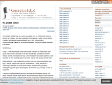 Tablet Screenshot of konspiradio.blog.hu