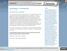 Tablet Screenshot of keresok.blog.hu