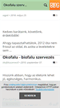 Mobile Screenshot of okofaluszervezes.blog.hu