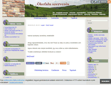 Tablet Screenshot of okofaluszervezes.blog.hu