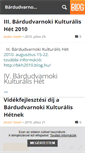 Mobile Screenshot of bardudvarnok.blog.hu