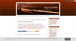 Desktop Screenshot of ingyen-letoltes.blog.hu