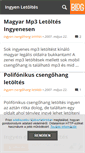 Mobile Screenshot of ingyen-letoltes.blog.hu