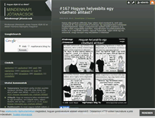 Tablet Screenshot of napitanacs.blog.hu