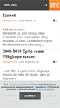 Mobile Screenshot of mtbfoto.blog.hu