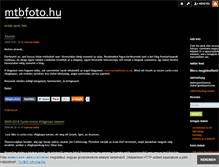 Tablet Screenshot of mtbfoto.blog.hu