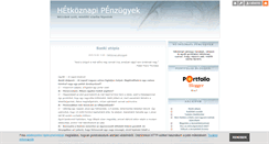 Desktop Screenshot of hepe.blog.hu