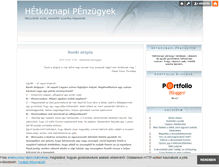 Tablet Screenshot of hepe.blog.hu