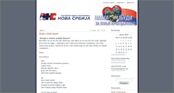 Desktop Screenshot of novasrbijaar.blog.rs