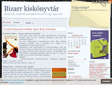 Tablet Screenshot of petikekonyvtara.blog.hu