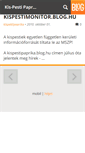 Mobile Screenshot of kispestipaprika.blog.hu