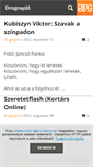 Mobile Screenshot of drognaplo.blog.hu