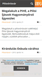 Mobile Screenshot of pilisvorosvar.blog.hu