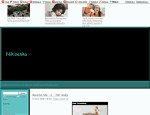 Tablet Screenshot of nikisenka.blog.cz
