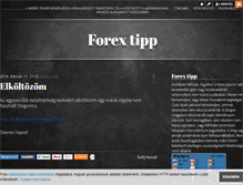 Tablet Screenshot of forextipp.blog.hu