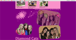 Desktop Screenshot of ilove-diamond-cats.blog.cz