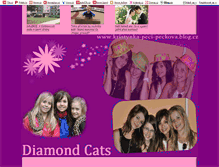 Tablet Screenshot of ilove-diamond-cats.blog.cz