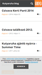 Mobile Screenshot of kutyaruha.blog.hu