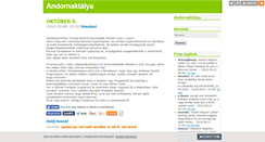 Desktop Screenshot of andornaktalya.blog.hu