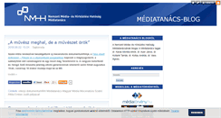 Desktop Screenshot of mediatanacs.blog.hu