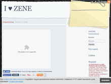 Tablet Screenshot of ilovezene.blog.hu
