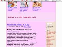 Tablet Screenshot of hejbabenky.blog.cz