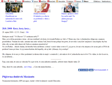 Tablet Screenshot of mitternacht.blog.cz