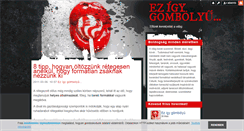Desktop Screenshot of ezigygombolyu.blog.hu