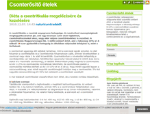 Tablet Screenshot of csonterosito-etrend.blog.hu